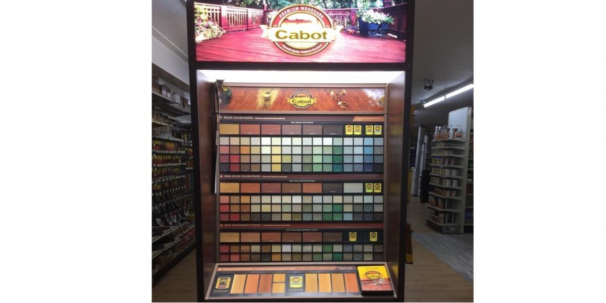 color station at Vermont Paint Store